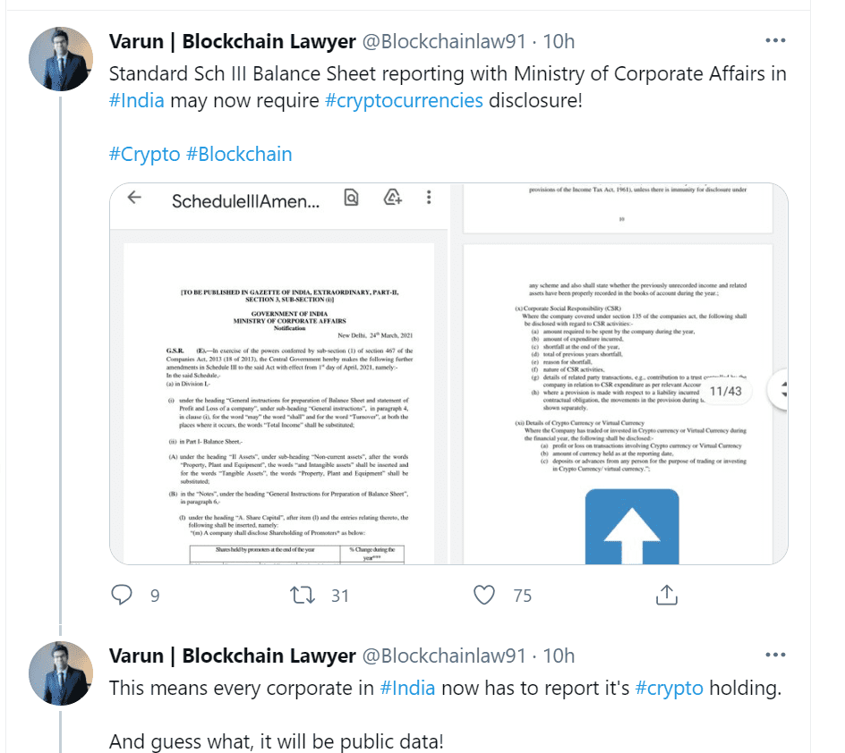 India Imposing Capital Tax on Bitcoin, India Imposing Capital Tax on Bitcoin Companies Reduces “Blanket Ban” Fears