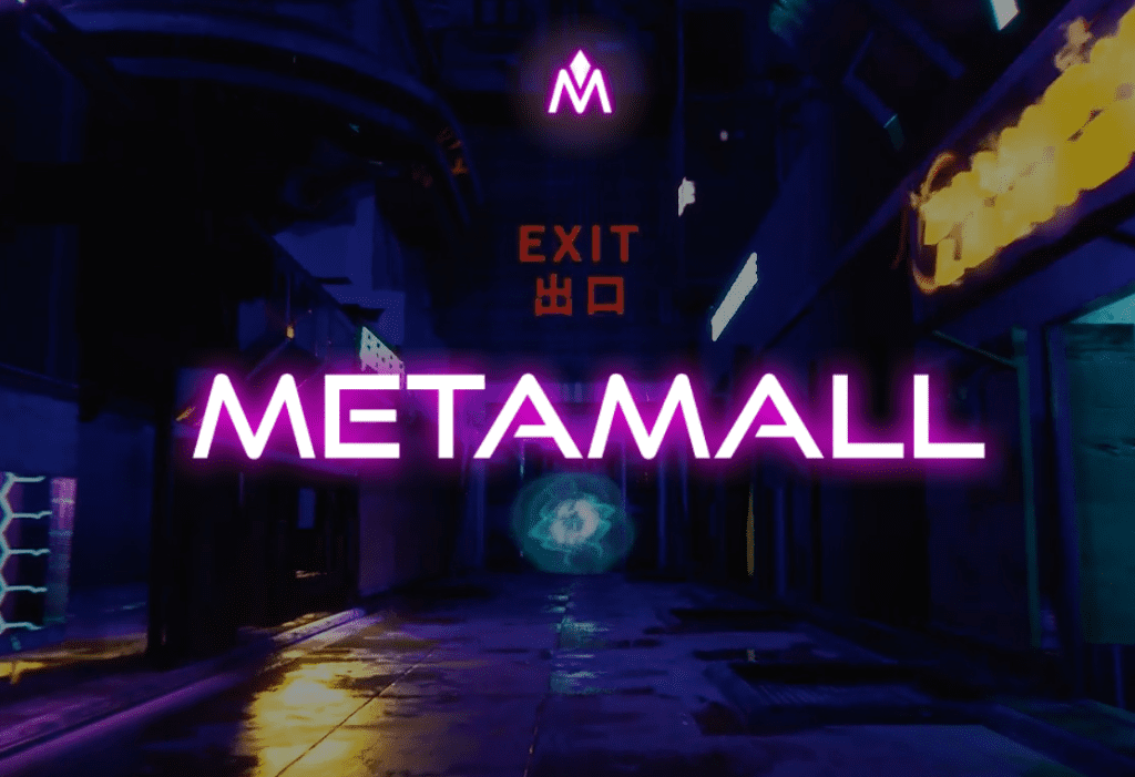 MetaMall, a virtual space in the Metaverse, completed its funding rounds. Image from metamalls.io