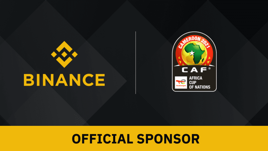 Binance hops on crypto sports trend, become official sponsors of AFCON
