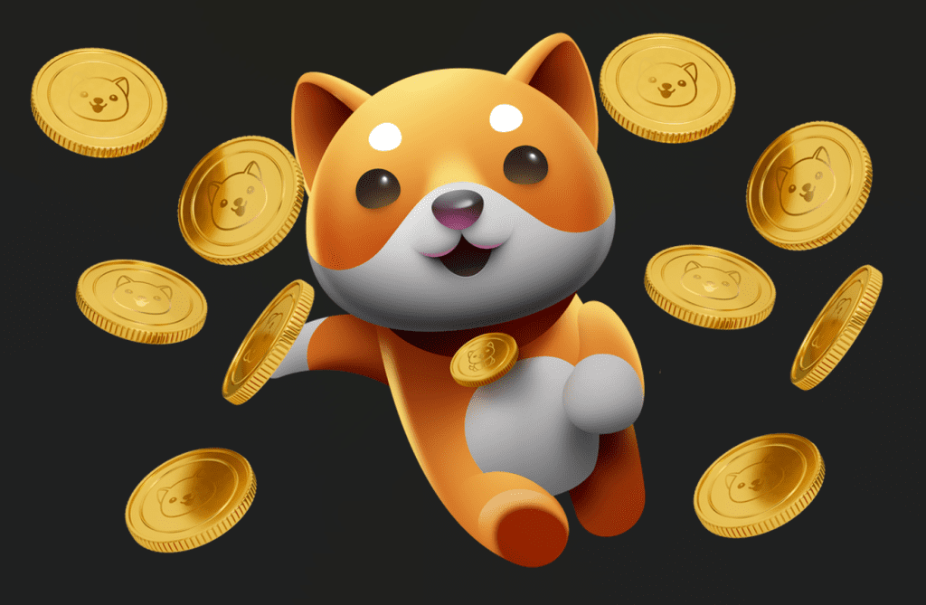 Baby DogeCoin jumped 174% in Jan as fans try to get BABYDOGE listed on Binance